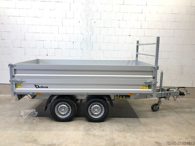 Teherautó Cheval Liberte Debon PW1.2E Lux E-Pumpe BW-Aufsatz Rückwärtskipper