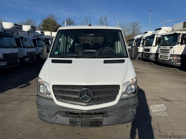 Pick-up panelvan MERCEDES-BENZ SPRINTER 314 CDI DOKA 6-Sitzer MAXI-Pritsche+AHK