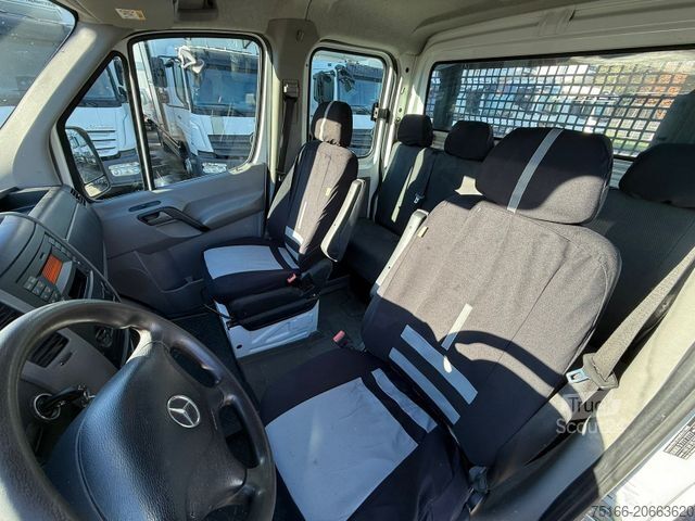 Pick-up panelvan MERCEDES-BENZ SPRINTER 314 CDI DOKA 6-Sitzer MAXI-Pritsche+AHK