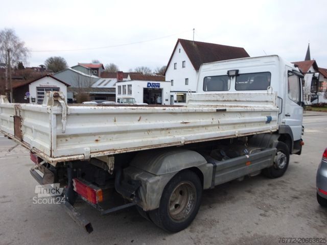 Φορτηγό ανατρεπόμενο βαν MERCEDES-BENZ Atego 824 /3 Seiten Kipper/Klima