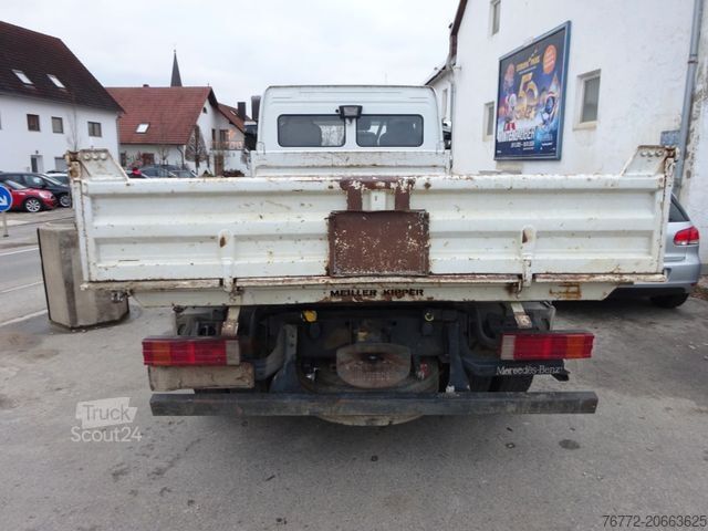 Φορτηγό ανατρεπόμενο βαν MERCEDES-BENZ Atego 824 /3 Seiten Kipper/Klima