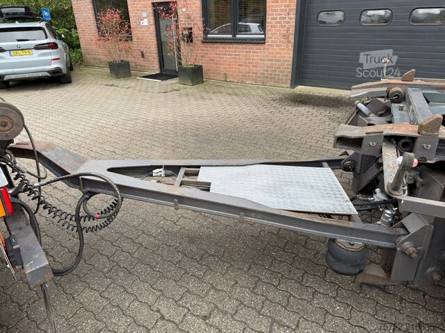 Transport av containere GS AC-2800-K NCH/Haak Kiepende containeraanhanger ...