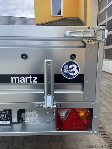 Prikolice za auto Martz Hochlader 250 1,3T