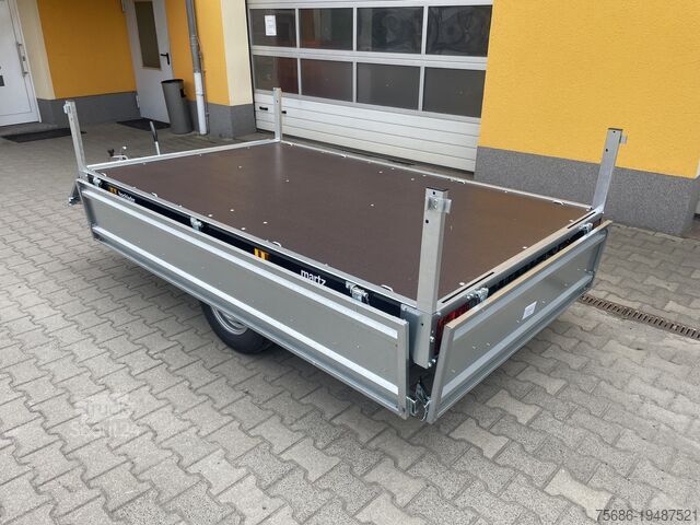 Prikolice za auto Martz Hochlader 250 1,3T