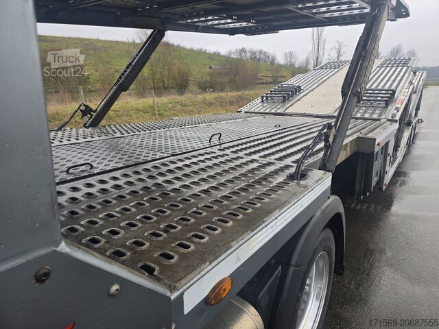 Camion de transport de voitures MAN MAN TG3 GX 18.510 Ultra + Aksoylu 6 PKW