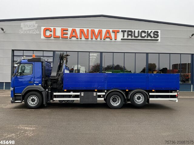 Autokrāna kravas automašīna Volvo FM 450 Euro 6 HMF 26 Tonmeter laadkraan