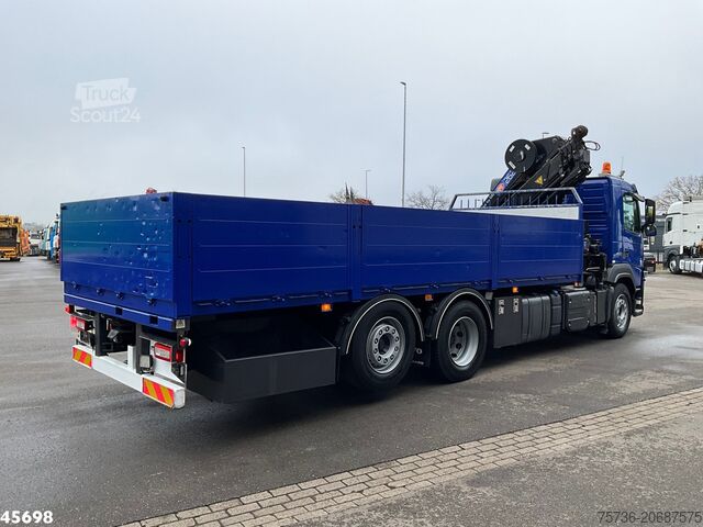 Autokrāna kravas automašīna Volvo FM 450 Euro 6 HMF 26 Tonmeter laadkraan