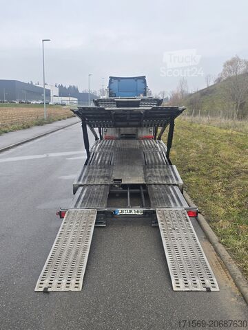 Semi-remorque porte-voitures aksoylu Aksoylu Auflieger für 6 PKW oder Wohnmob