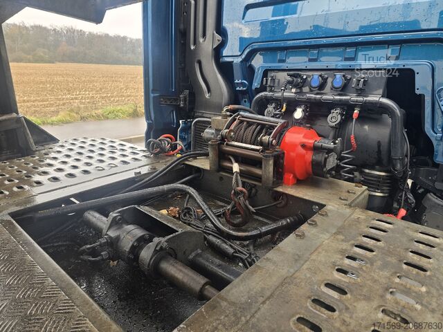 Semi-remorque porte-voitures aksoylu Aksoylu Auflieger für 6 PKW oder Wohnmob