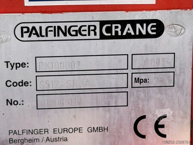  Volvo FH16-660 8x4 + CRANE PALFINGER PK100.002 + FLY-...