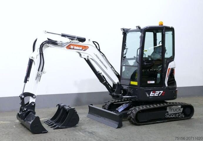 MinigrÀvare Bobcat E 27 Z - *2xZusatzhydraulik * 3xLöffel*