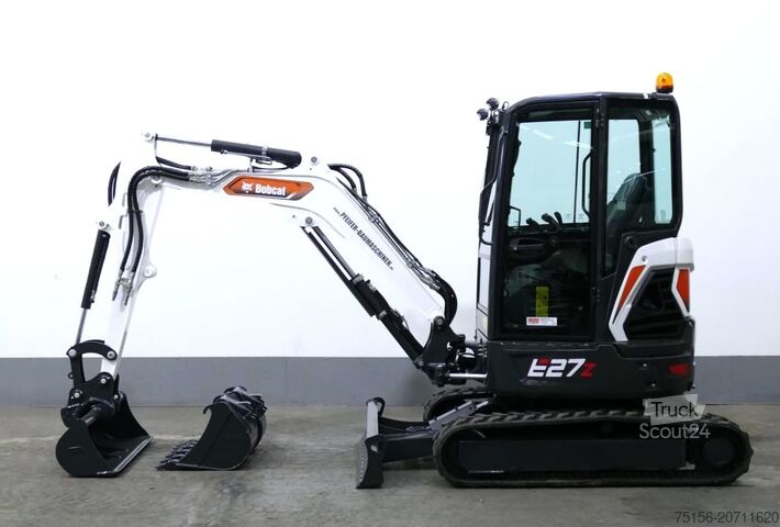 MinigrÀvare Bobcat E 27 Z - *2xZusatzhydraulik * 3xLöffel*