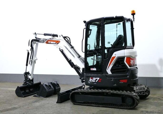MinigrÀvare Bobcat E 27 Z - *2xZusatzhydraulik * 3xLöffel*