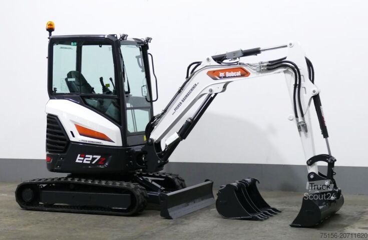 MinigrÀvare Bobcat E 27 Z - *2xZusatzhydraulik * 3xLöffel*