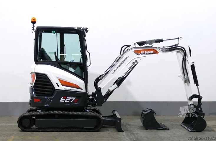 MinigrÀvare Bobcat E 27 Z - *2xZusatzhydraulik * 3xLöffel*