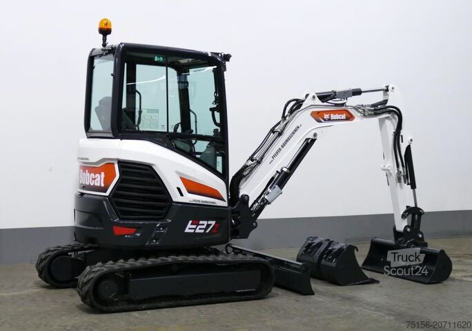 MinigrÀvare Bobcat E 27 Z - *2xZusatzhydraulik * 3xLöffel*