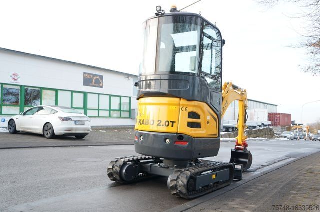 Mini ekskavatör  2T Minibagger mit Yanmar Diesel inkl MS01