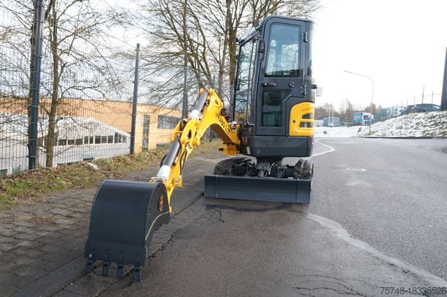 Mini ekskavatör  2T Minibagger mit Yanmar Diesel inkl MS01