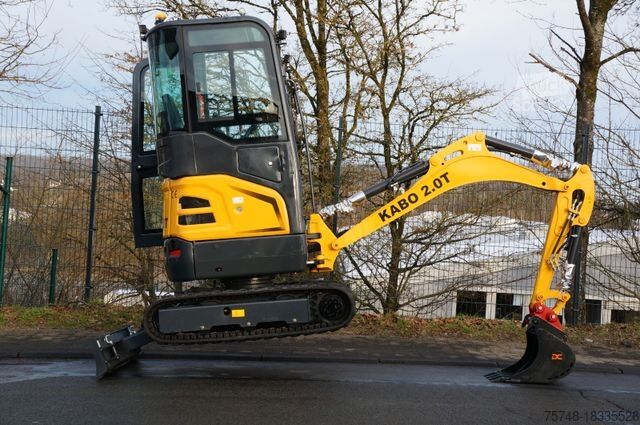 Mini ekskavatör  2T Minibagger mit Yanmar Diesel inkl MS01