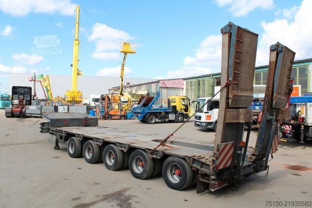 Nízkoložný návěs GOLDHOFER Semi TELESKOP hydraulisch gefedert Nr.: 628