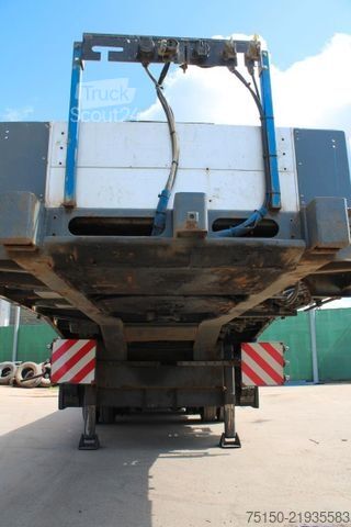 Nízkoložný návěs GOLDHOFER Semi TELESKOP hydraulisch gefedert Nr.: 628