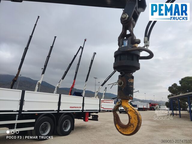 Camión grúa MAN TGS 26.360 6X4 GRUA CAJA FIJA EURO 6