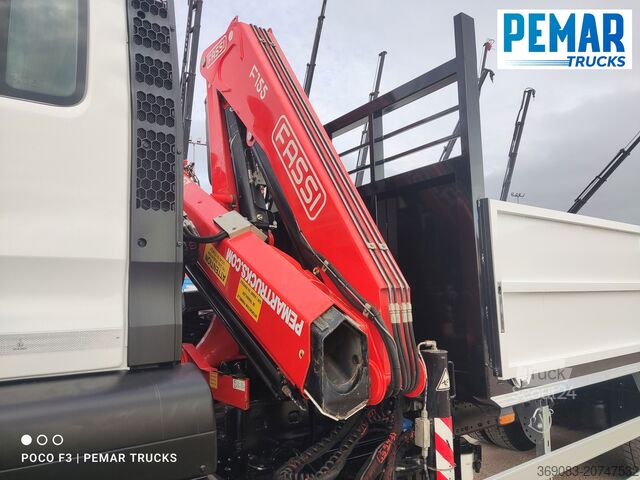 Camión grúa MAN TGS 26.360 6X4 GRUA CAJA FIJA EURO 6