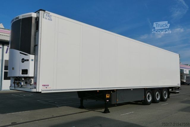 Chladený náves SCHMITZ CARGOBULL SKO 24/TK SLX i 300/DOPPELSTOCK /BLUMEN/LBW 2000