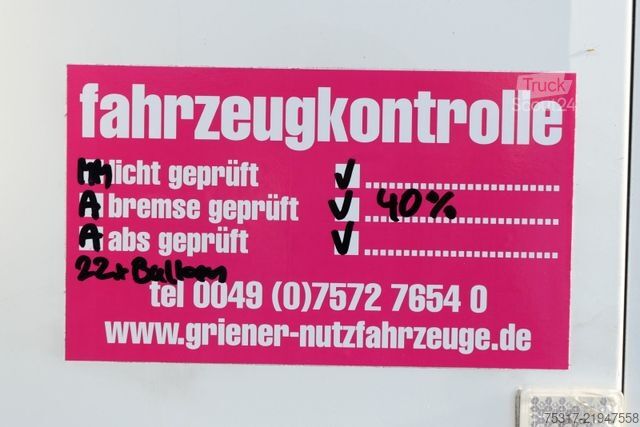 Chladený náves SCHMITZ CARGOBULL SKO 24/TK SLX i 300/DOPPELSTOCK /BLUMEN/LBW 2000