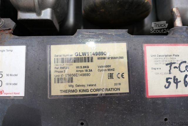 Chladený náves SCHMITZ CARGOBULL SKO 24/TK SLX i 300/DOPPELSTOCK /BLUMEN/LBW 2000