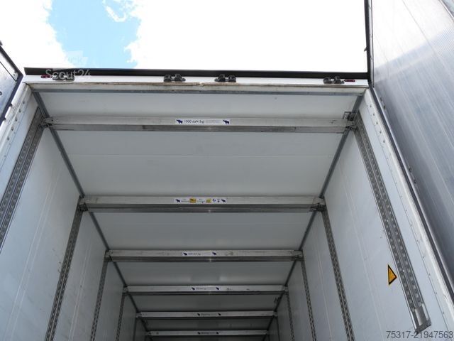 Box-semitrailer SCHMITZ CARGOBULL SKO 24/DOPPELSTOCK /ZURRLEISTE / 2700 mm TOP