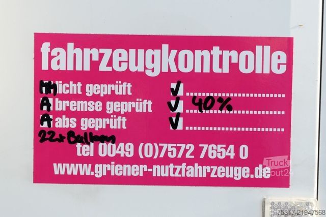 Chladený náves SCHMITZ CARGOBULL SKO 24/TK SLX i 300/DOPPELSTOCK /BLUMEN/LBW 2000