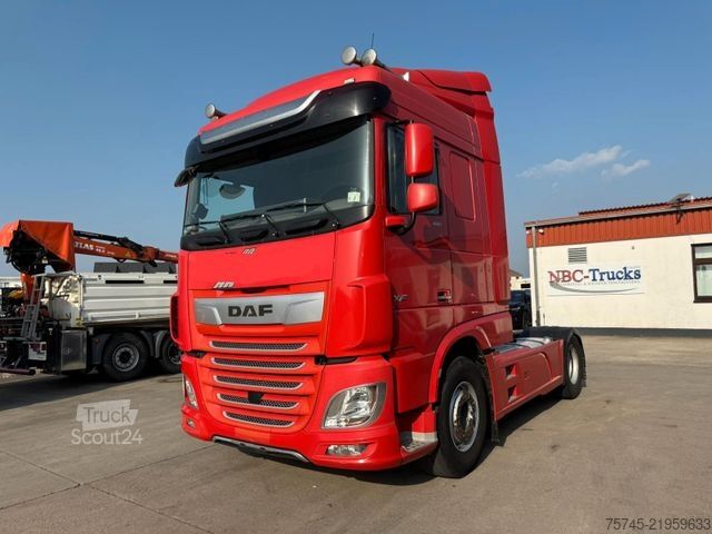 Vakio vetoauto DAF XF 480 * SPACE CAP * RETARDER * 2 X TANK*1. HAND