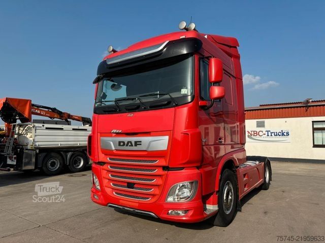 Vakio vetoauto DAF XF 480 * SPACE CAP * RETARDER * 2 X TANK*1. HAND