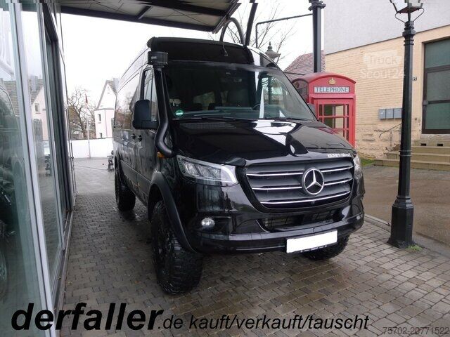 Furgone a tetto alto Mercedes-Benz 419 Sprinter Tourer IGLHAUT ALLRAD 9-Sitzer