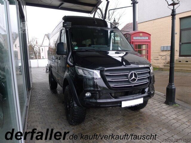 Furgone a tetto alto Mercedes-Benz 419 Sprinter Tourer IGLHAUT ALLRAD 9-Sitzer