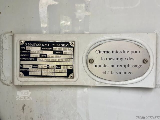 Silo Renault Premium 380 13390L, 5 COMPARTMENTS, FULL AIR S...