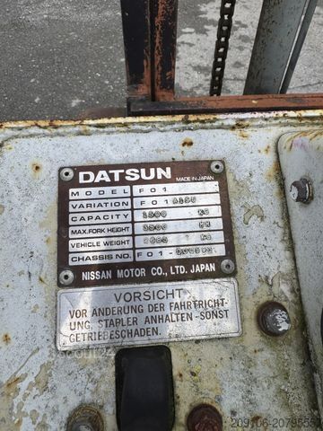 Priekinis krautuvas NISSAN DATSUN F01