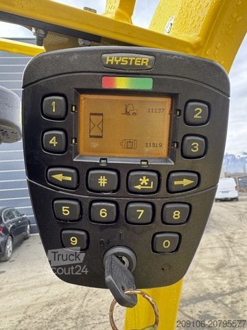 Ανυψωτικό περονοφόρο με εμπρόσθιο φορτηγό HYSTER J2.2 XN Triplex Seitenschieber Freihubmast