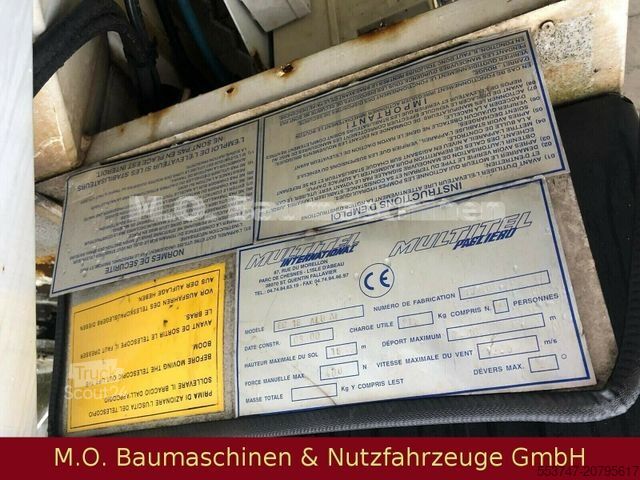 Ant sunkvežimio sumontuota darbo platforma MERCEDES-BENZ 308 D Sprinter / Multitel Bühne 16m