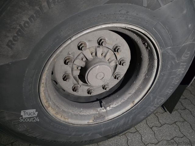 Šaldytuvas puspriekabė SCHMITZ CARGOBULL City Tiefkühler, 2. Achs drehbar, 3 to Ladebordw