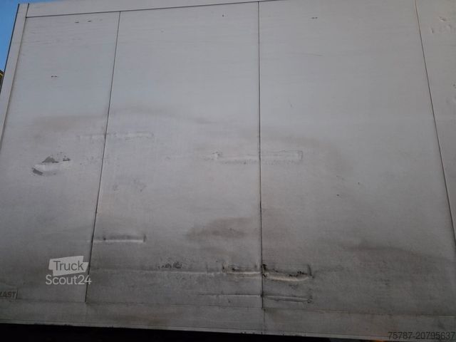 Šaldytuvas puspriekabė SCHMITZ CARGOBULL City Tiefkühler, 2. Achs drehbar, 3 to Ladebordw