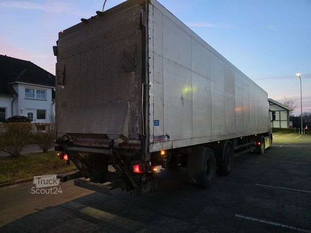 Šaldytuvas puspriekabė SCHMITZ CARGOBULL City Tiefkühler, 2. Achs drehbar, 3 to Ladebordw