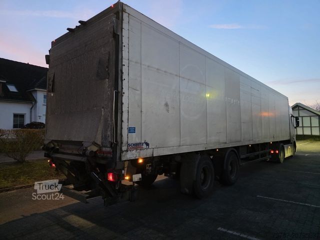 Šaldytuvas puspriekabė SCHMITZ CARGOBULL City Tiefkühler, 2. Achs drehbar, 3 to Ladebordw
