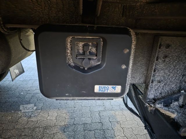 Šaldytuvas puspriekabė SCHMITZ CARGOBULL City Tiefkühler, 2. Achs drehbar, 3 to Ladebordw