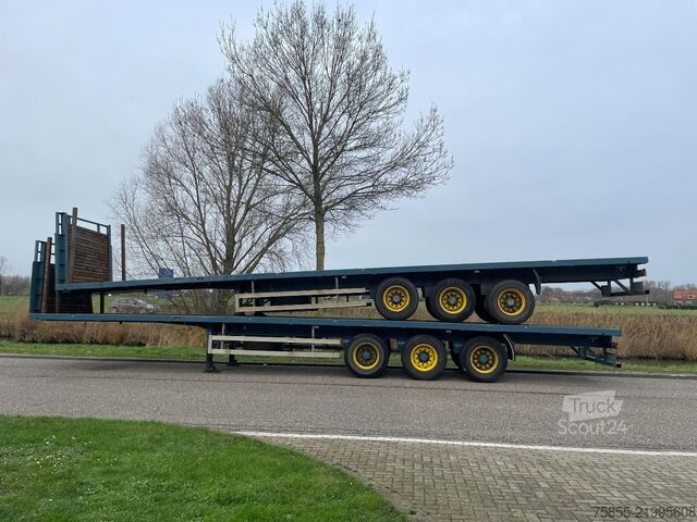 Платформенный трейлер Haan 045 Heavy Duty (45Ton) / Rungen-Potholes / NL T...