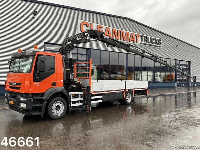 Iveco Stralis AD190S31 z żurawiem załadunkowym Terex o udźwigu 24 tony-metrów Iveco Stralis AD190S31 Terex 24 Tonmeter laadkraan