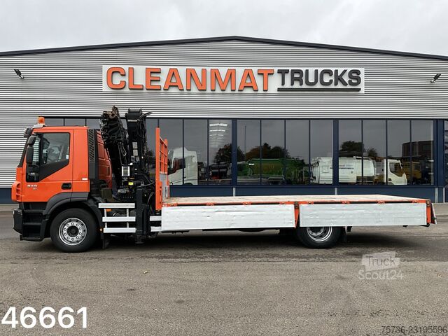 Iveco Stralis AD190S31 z żurawiem załadunkowym Terex o udźwigu 24 tony-metrów Iveco Stralis AD190S31 Terex 24 Tonmeter laadkraan