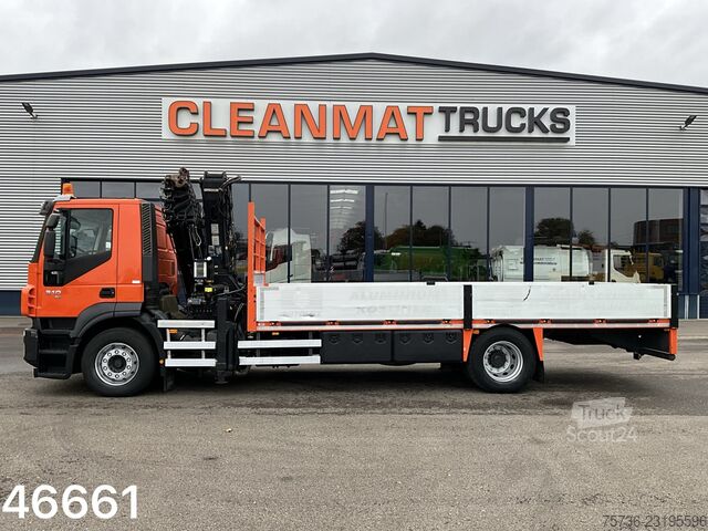 Iveco Stralis AD190S31 z żurawiem załadunkowym Terex o udźwigu 24 tony-metrów Iveco Stralis AD190S31 Terex 24 Tonmeter laadkraan