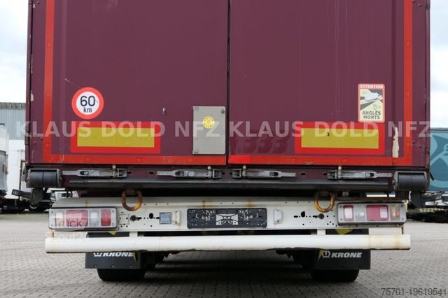 Відкритий напівпричіп з тентом KRONE Pritsche Plane XL MegaLiner BWP Edscha Bordwände